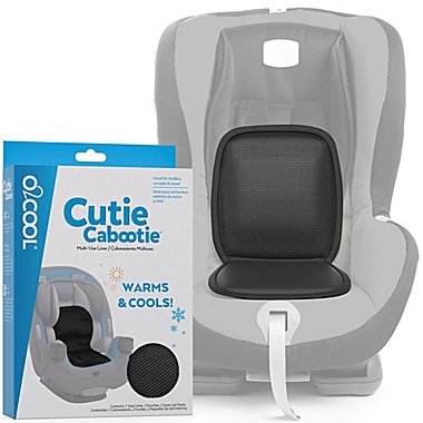 O2COOL&reg; Cutie Cabootie Multi-Use Liner with Gel Packs in Black. View a larger version of this product image.