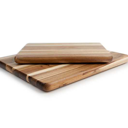 Alternate image 1 for Our Table™ 2-Piece Acacia Wood Cutting Board Set