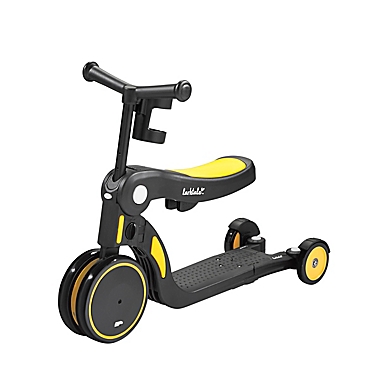 Larktale&trade; Scoobi 5-in-1 Scooter in Yellow. View a larger version of this product image.