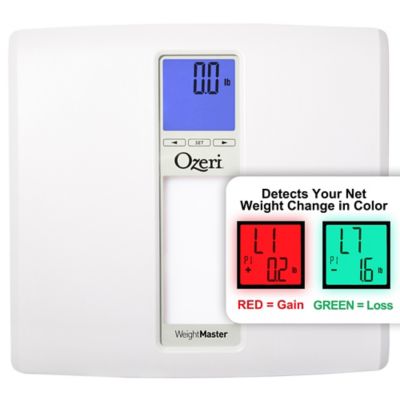 Ozeri&reg; WeightMaster II 440 lb. Digital Bath Scale in White
