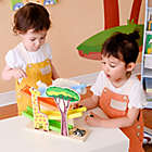 Alternate image 1 for Teamson Preschool 5-Pice Play Lab Safari Animal Ramp Racer &amp; Cars Set