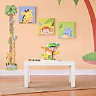 Alternate image 2 for Teamson Preschool 5-Pice Play Lab Safari Animal Ramp Racer &amp; Cars Set