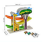 Alternate image 3 for Teamson Preschool 5-Pice Play Lab Safari Animal Ramp Racer &amp; Cars Set