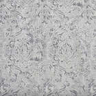 Alternate image 4 for No. 918&reg; Kenji Medallion 84-Inch Draft Shield Room Darkening Curtain Panel in Grey (Single)