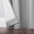 Alternate image 2 for No. 918&reg; Lindstrom 84-Inch Room Darkening Grommet Window Curtain Panel in Grey (Single)