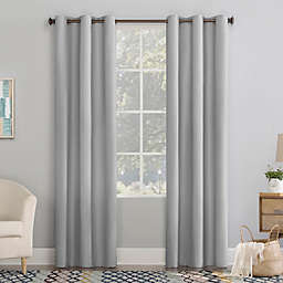 No. 918® Lindstrom 84-Inch Room Darkening Grommet Window Curtain Panel in Grey (Single)