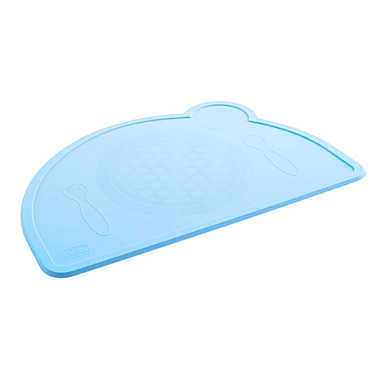 Chicco&reg; Easy Tablemat Silicone Placemat in Teal. View a larger version of this product image.
