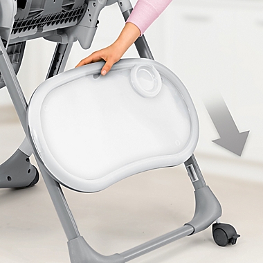 Chicco Polly2Start Highchair in Pebble. View a larger version of this product image.