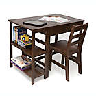 Alternate image 1 for Lipper Kids Workstation Desk & Chair Set in Walnut