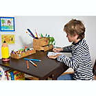 Alternate image 4 for Lipper Kids Workstation Desk & Chair Set in Walnut