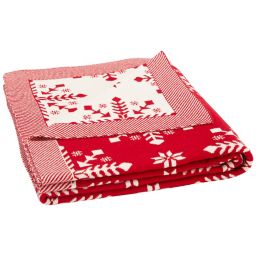 Safavieh Reversible Frost Throw Blanket in Red