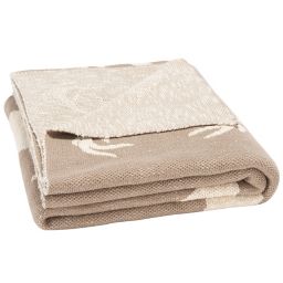 Safavieh Reversible Yule Throw Blanket in Grey