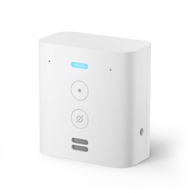 Amazon Echo Flex Smart Speaker in White | Bed Bath & Beyond