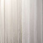 Alternate image 2 for O&O by Olivia & Oliver&trade; Walker 84-Inch Sheer Curtain Panel in White/Silver (Single)