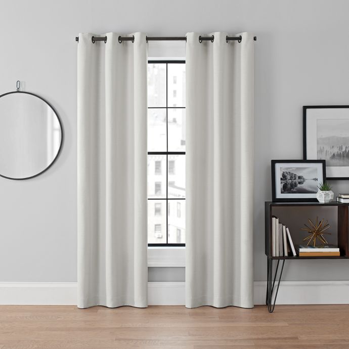 Brookstone® Curtain Fresh™ Dale 2-Pack Grommet Blackout Window Curtain