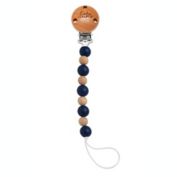 Loulou Lollipop&reg; Celeste Pacifier Clip with Wooden Fastener