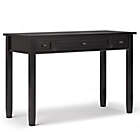 Alternate image 0 for Simpli Home Warm Shaker Solid Wood Desk in Hickory Brown