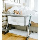 Alternate image 3 for Baby Delight&reg; Beside Me&trade; Dreamer Bassinet &amp; Bedside Sleeper in Charcoal Tweed