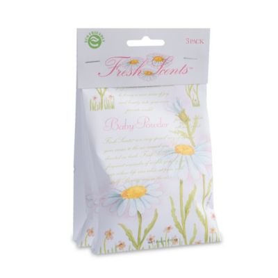 Fresh Scents&trade; Scent Packets in Baby Powder (Set of 3)