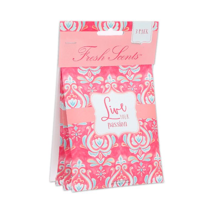 Fresh Scents™ Live Your Passion Scent Packets (Set of 3) Bed Bath and Beyond Canada