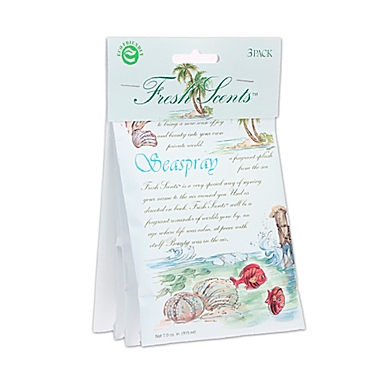 Fresh Scents&trade; Scent Packets in Seaspray (Set of 3). View a larger version of this product image.