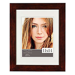 Gallery Solutions 8" x 10" Wall Picture Frame in Walnut