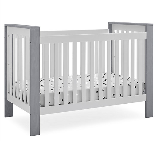 Alternate image 1 for Delta Children Miles 4-in-1 Convertible Crib in Cloud Grey