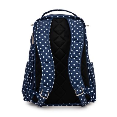 JuJuBe&reg; Be Right Back Diaper Backpack in Navy Duchess. View a larger version of this product image.