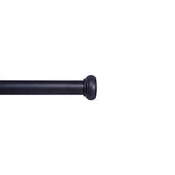 Kenney® Weaver Indoor/Outdoor 37 to 72-Inch Adjustable Curtain Rod in Black