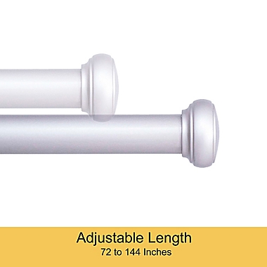 Kenney&reg; Weaver Indoor/Outdoor Adjustable Curtain Rod. View a larger version of this product image.