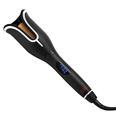 CHI&reg; Spin N Curl Compact 1.25&quot; Ceramic Rotating Curler in Matte Black. View a larger version of this product image.