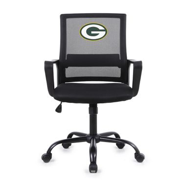 NFL Green Bay Packers Office Chair in Black | Bed Bath & Beyond