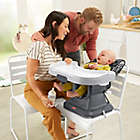 Alternate image 5 for Fisher-Price&reg; SpaceSaver Simple Clean High Chair in Midnight Eucalyptus