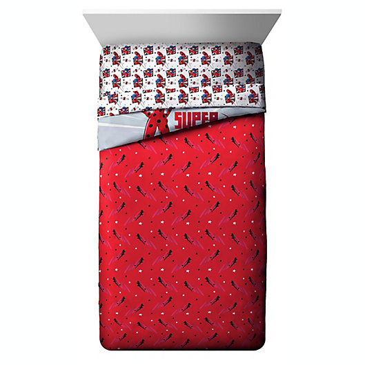 Alternate image 1 for Miraculous Ladybug Superhero Full Comforter Set