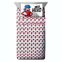 Miraculous Ladybug Super Hero Sheet Set
