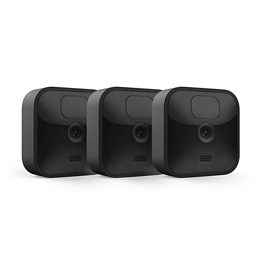 Alternate image 1 for Blink by Amazon 3-Pack Outdoor Camera in Black