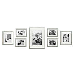 Gallery Perfect 7-Piece Wall Frame Set in Grey Wash