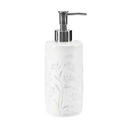 Bee & Willow™ Garden Floral Soap/Lotion Dispenser in Grey