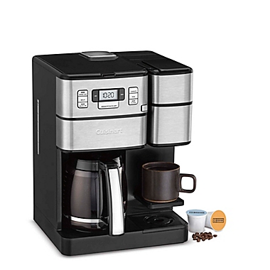 Cuisinart&reg; Coffee Center&trade; Grind &amp; Brew Plus in Brushed Stainless Steel. View a larger version of this product image.