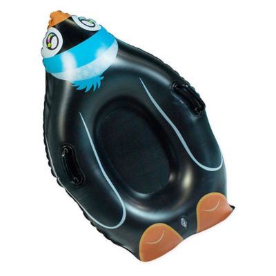 SnowCandy Inflatable Penguin Snow Sled