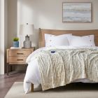 Alternate image 6 for Beautyrest&reg; Zuri Heated Oversized Faux Fur Throw Blanket