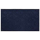 Alternate image 0 for Bee &amp; Willow&trade; 1&#39;8&quot; x 2&#39;10&quot; Tasha Sculpt Accent Rug in Navy Blue