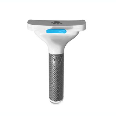 Bell + Howell Paw Perfect Grooming Dog Brush in White. View a larger version of this product image.