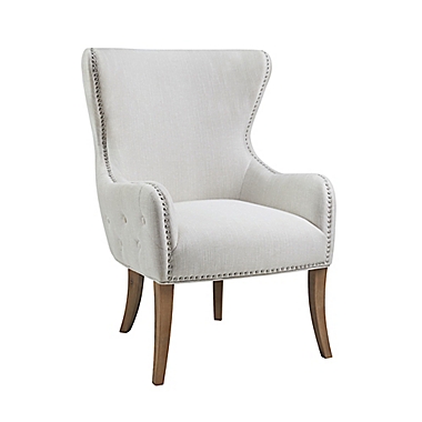 Salem Tufted Accent Chair in Natural. View a larger version of this product image.