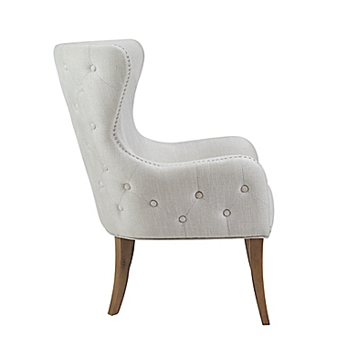 Salem Tufted Accent Chair in Natural. View a larger version of this product image.