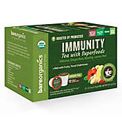 BareOrganics&reg; Immunity Tea Pods for Single Serve Coffee Machines 12-Count