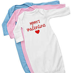 Newborn "My Valentine" Long Sleeve Baby Gown