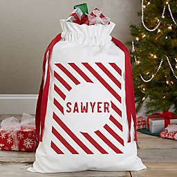 Large Christmas Santa Sack With Drawstring 'Do not Open' 