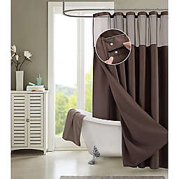 Brown Shower Curtains Bed Bath Beyond, Brown Tan Shower Curtains