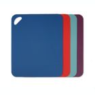 Alternate image 1 for Our Table&trade; 4-Piece Flexible Multicolor Cutting Mats Set